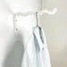 Wavy clothes hanger | White | 12"x6" - Image 4