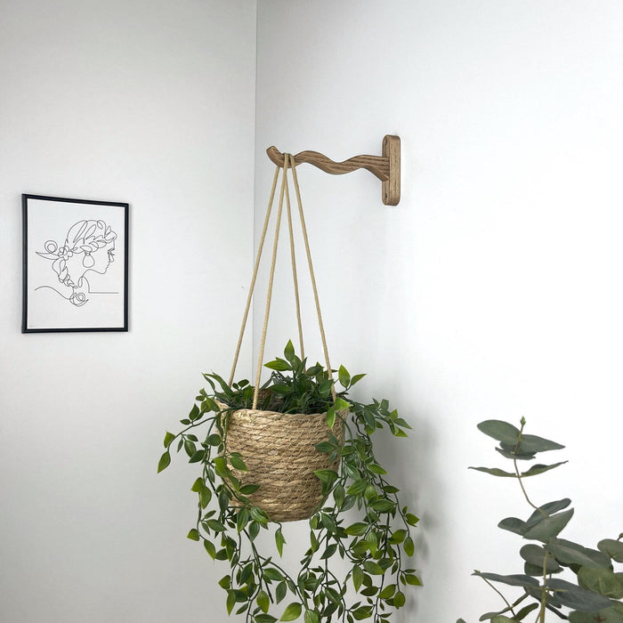 house plant hangers Wavy Plant Hanger Hook for Houseplants