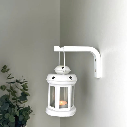 White Hook for Wall Lantern - EvenWood