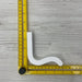 White Wavy Wall Hanger | Modern Hook for Towels, Hats & Coats - Image 7