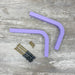 Wood Wall Shelf Brackets | Purple 6"x4" - Image 4
