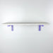 Wood Wall Shelf Brackets | Purple 6"x4" - Image 2