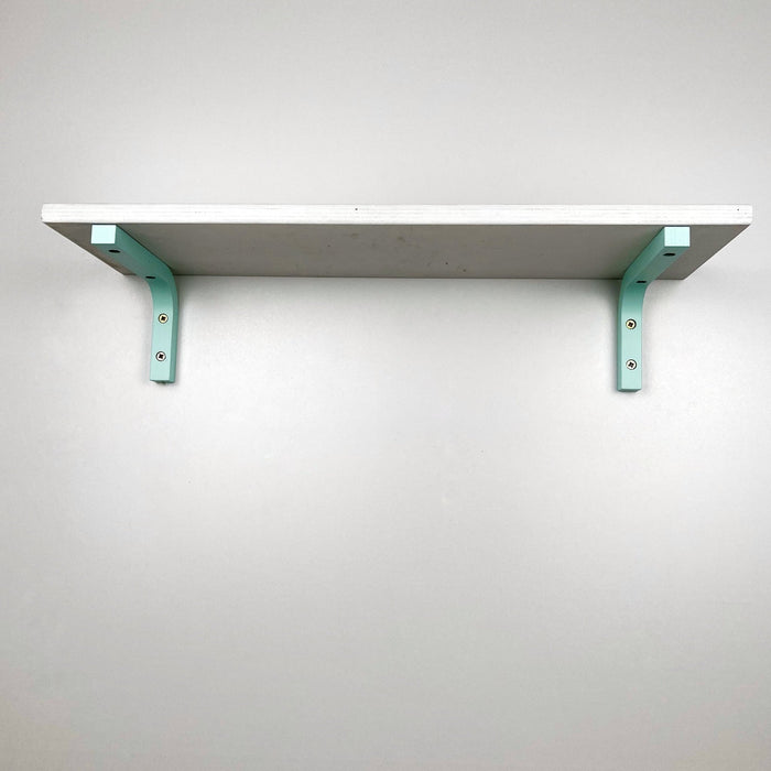 Wood Wall Shelf Brackets | SkyBlue 6"x4" - Image 2