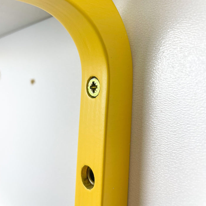 Wood Wall Shelf Brackets | Yellow 6"x4" - Image 3