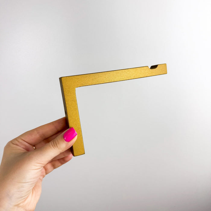 Wooden Indoor Plant Bracket | Bronze 6"x4" - Image 6