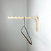Wooden Wall Hanger for Clothes | Natural Color - Image 2