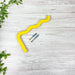 Yellow Decorative Long Wall Hook - Image 3