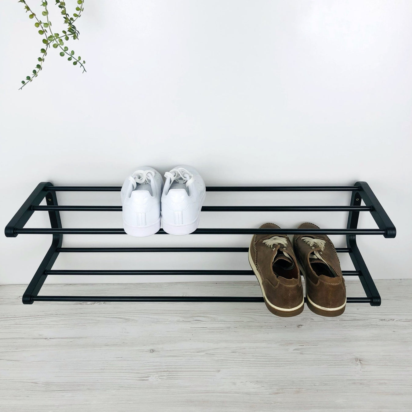 Wall Mounted Wire Shoe Rack