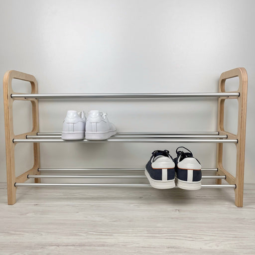 Shoe Rack Rodes Floor Shoe Rack — EvenWood: Organize Your Footwear in Style