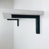90 Degree Wood Shelf Brackets | Black 6