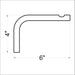 Colorful Plant Hanger Hook for Indoor | 6"x4" - Even Wood