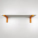 Colorful Wood Brackets for Shelves | Orange 6"x4" - Even Wood