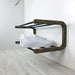 Double Tier Shoe Rack for Wall | Walnut + Black Rods - Even Wood