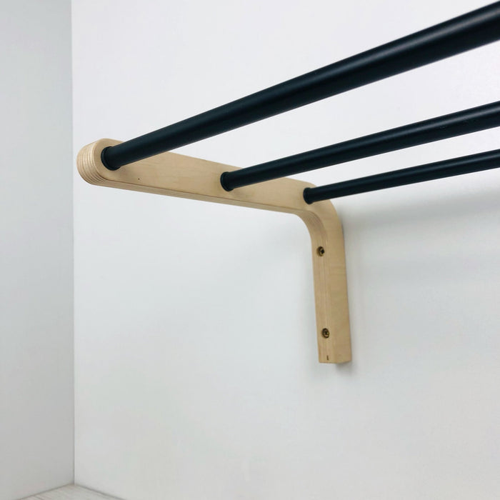 Hanging Shoe Shelf for Wall | 1 Tier - Even Wood