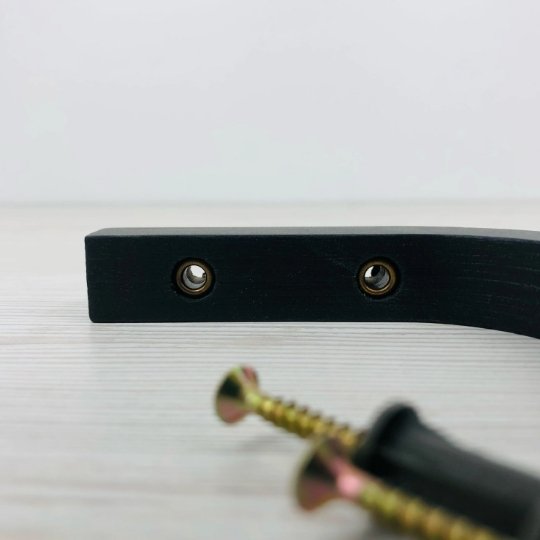 Headphone Hanger Hook for Wall | Black 6"x4" - Even Wood