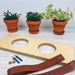 Indoor Hanging Shelf with Holes for Plant Pots - Image 5