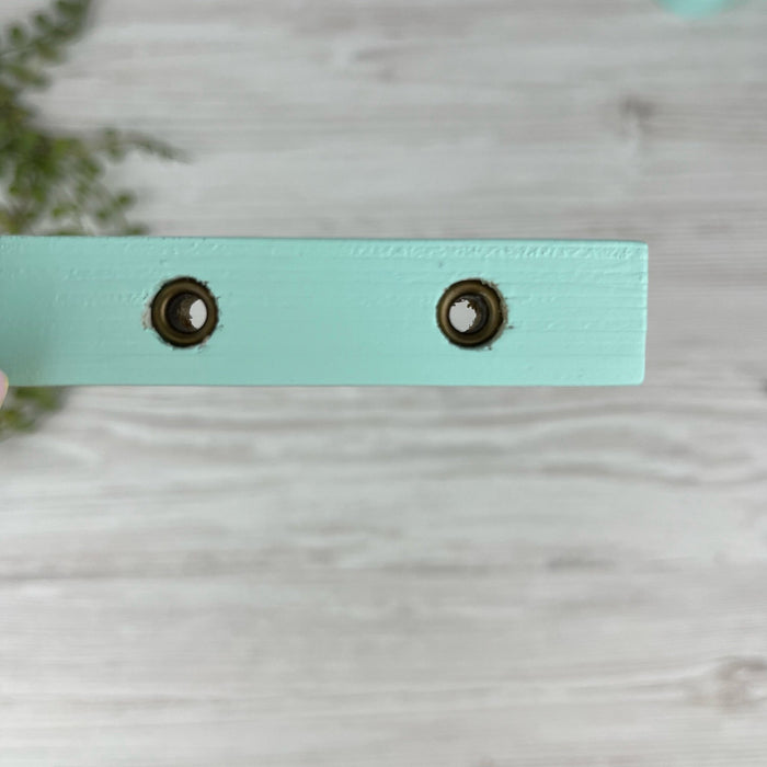 Indoor Plant Hook for Planters | Sky Blue 6"x4" - Even Wood