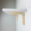 Mini Wooden L Shelf Brackets | Unfinished 4