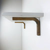 Minimalist Shelf Brackets for Wall | Walnut 6