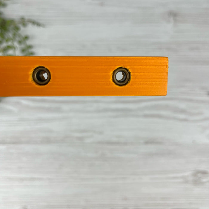 Modern Colorful Wavy Plant Bracket | Orange 6"x4" - Even Wood