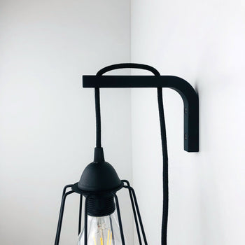 Pendant Light Bracket for Wall | Black 6