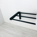 Single Tier Shoe Rack for Wall | Black - Even Wood