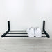 Single Tier Shoe Rack for Wall | Black - Even Wood