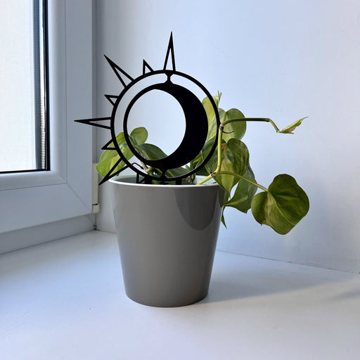 metal indoor plant trellis Sun & Moon Plant Trellis for Indoor Plants