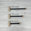 Wall Hook for Hanging Plant | Black & Natural 6