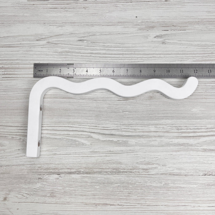 White baby mobile hanger hook 12" - Even Wood