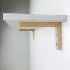 Wood Angle Brackets for Shelves | Unfinished 6