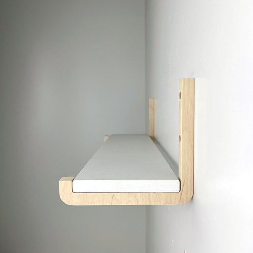 Wood L Brackets for Shelves | Unfinished - Even Wood