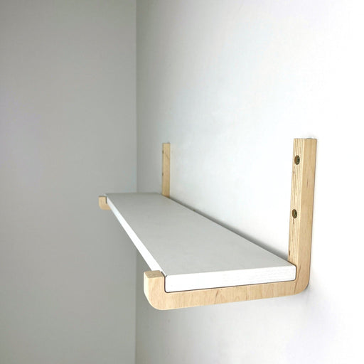 Wood L Brackets for Shelves | Unfinished - Even Wood