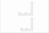 Wood Shelf L Brackets with Lip | Unfinished