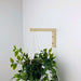 Wood Wall Plant Hanger Hook | Natural 6"x4" - Even Wood