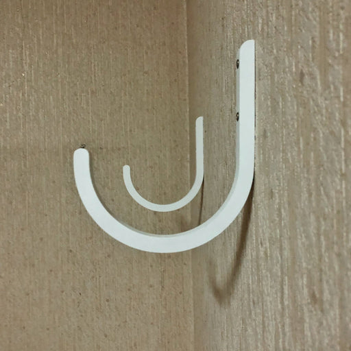 Wooden Yoga Mat Hooks for Wall | White - Even Wood